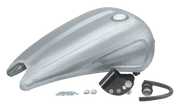 Zodiac One Piece 2" Stretched Steel Tank with Indents for Sportster – Gas- & Oil Tank