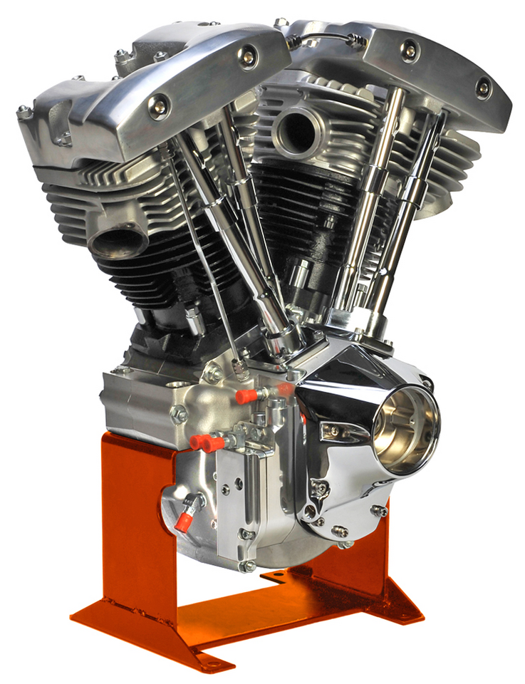 V-Twin Late Shovelhead Style Engine