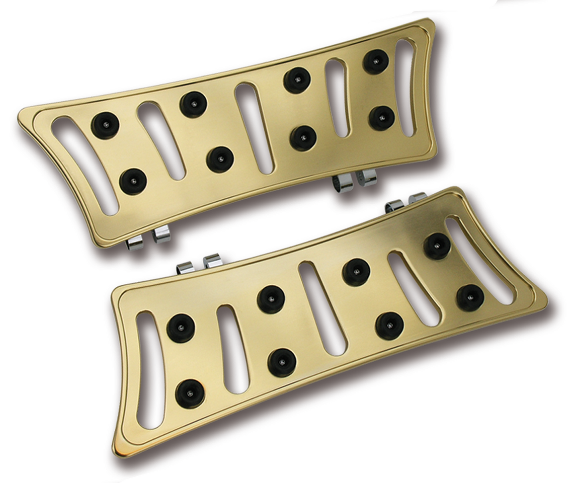 Zodiac Slasher Billet Aluminum Floorboards – Foot Control