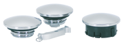 Zodiac Chrome Billet "essential" Gas Caps – Gas- & Oil Tank
