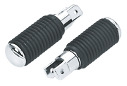 Zodiac Universal Foot Pegs with Chrome End – Foot Control