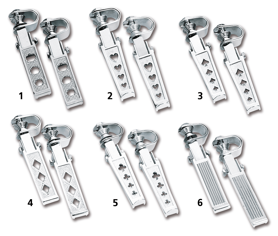 Zodiac Folding Custom-Pegs with Clamp – Foot Control