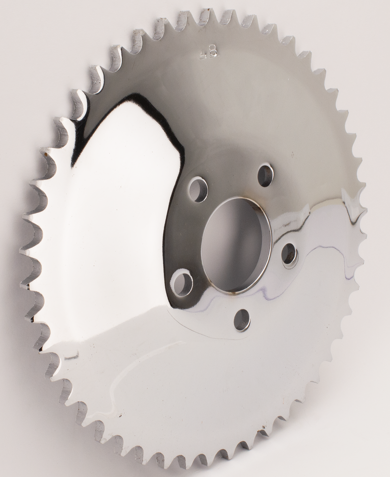 Zodiac Chrome Plated Solid Rear Sprockets – Final Drive