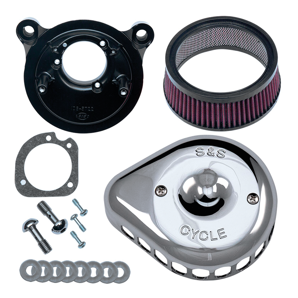 S&S Stealth Mini Teardrop Air Cleaner Kits – Intake