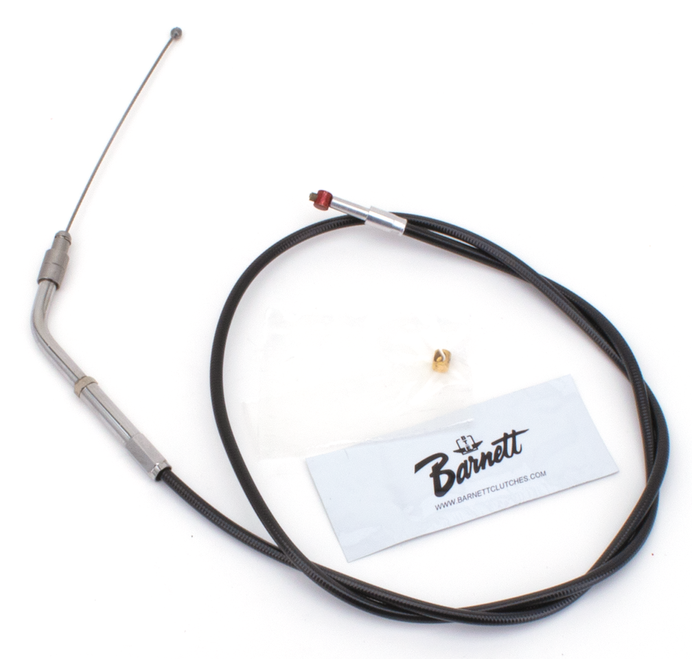 Barnett Clutches & Cables T04 - Throttle & Idle Cable 1996-2015 Softail, 1996-2017 Dyna, 1996-2001 Carburetor Equipped Touring & 2007 to Present Sportster – Control Cables & Hydraulic Lines