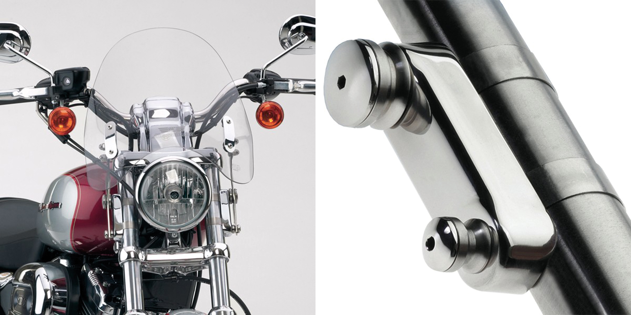 National Cycle Switchblade Deflector Quick-Release Windshields