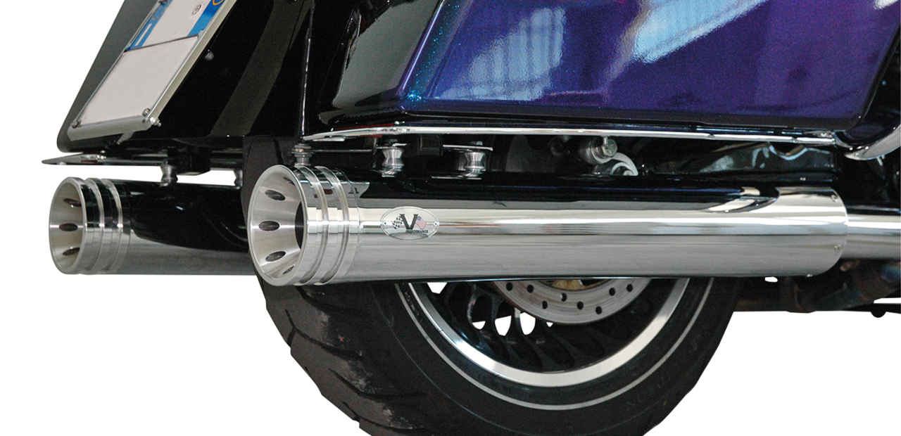 V-Performance Slip-On Mufflers for Touring – Exhaust