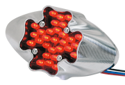 Zodiac Chrome Stepped LED Taillight – Electric & Light