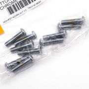 Midwest Acorn Nut Company Chrome Plated Button Head Allen Screws Assortment – Hardware