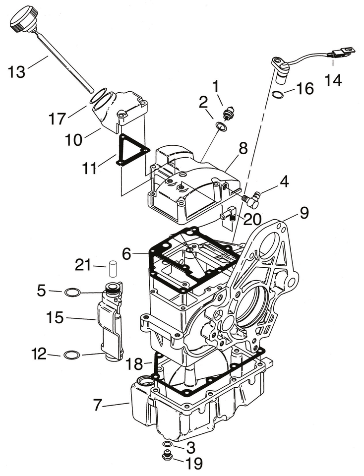Standard Motor Products Evolution Dyna 5-SPEED Transmission Housing and Parts
