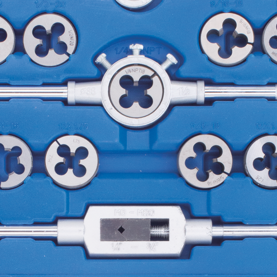 Zodiac 110-PIECE Metric, Unc & Unf Size Tap and Die Set – Tools & Chemicals