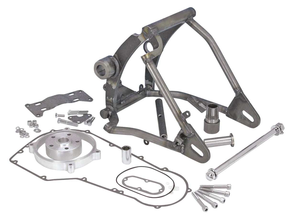 Zodiac "wide-Ass" Swingarm Kit for Late 1987-1999 Evolution Softail – Frame & Rear Suspension