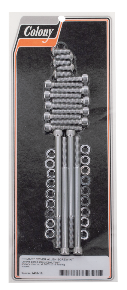 Colony Primary, Derby & Inspection Cover Screw Kits – Primary & Clutch