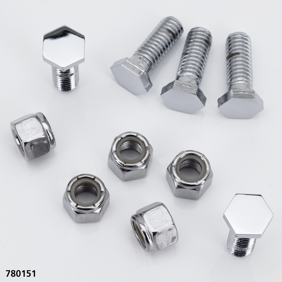 Colony Brake Rotor Screws & Nuts for Sportster – Hardware
