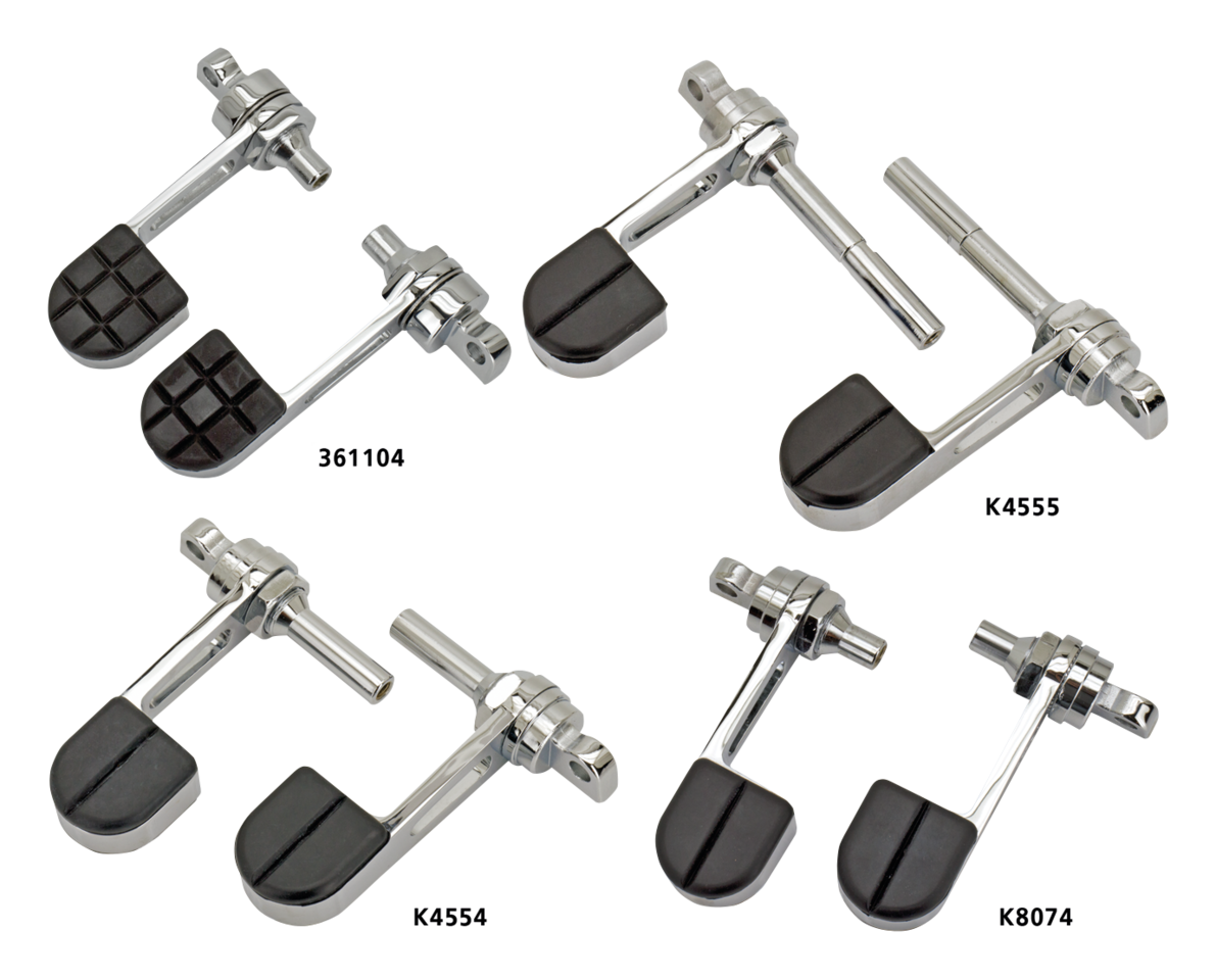 Zodiac Iso-Style Heel Rests – Foot Control
