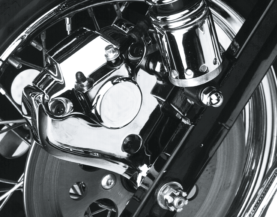Zodiac Chrome Plated Rear Caliper Brackets – Brake
