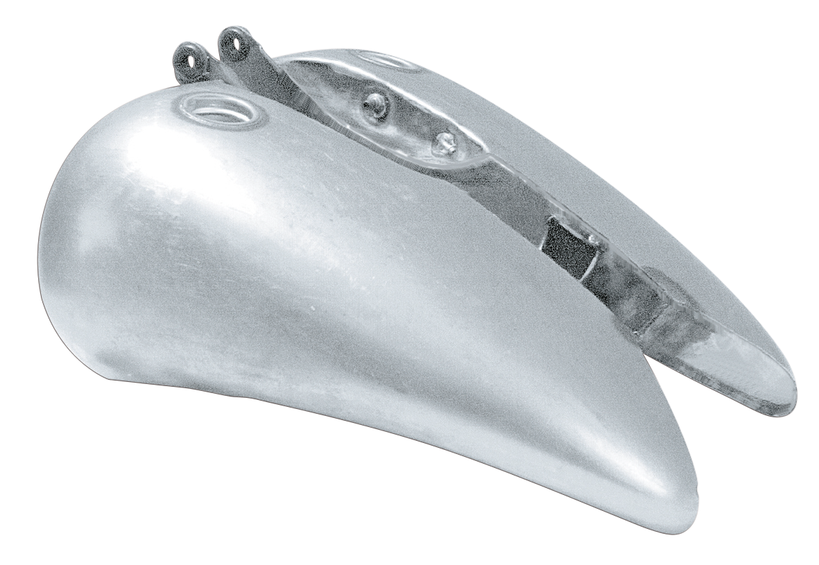 Zodiac Stretched Flat-Side Tanks for Softail Models – Gas- & Oil Tank