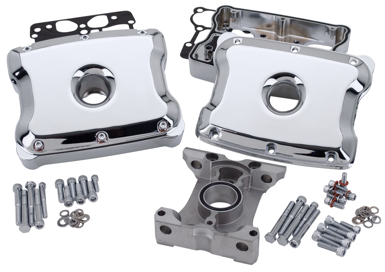 Zodiac Die-Cast Two-Piece Aluminum Twin Cam Rocker Box Kits – Engine
