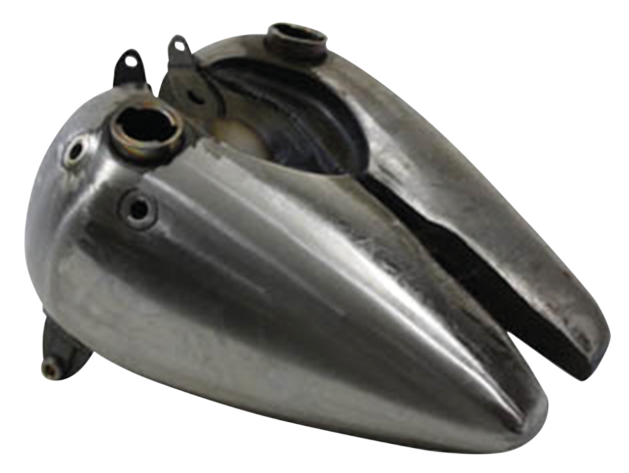 V-Twin Bobbed 3.5 Gallon Hand Shift Gas Tank for Knucklehead – Gas- & Oil Tank