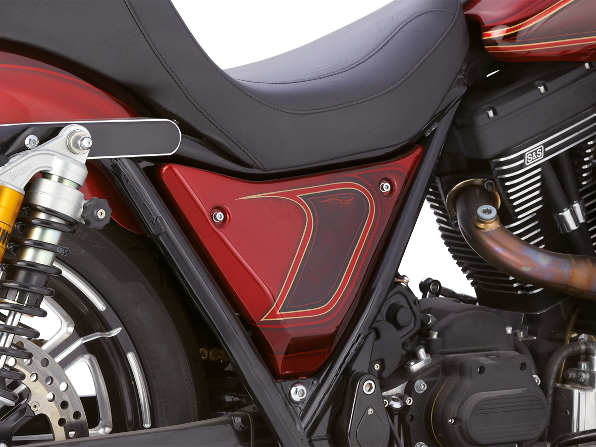 Arlen Ness Side Covers for FXR – Frame & Rear Suspension