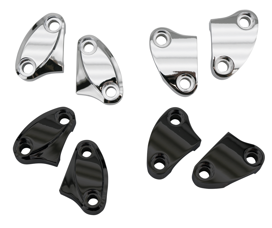 Zodiac Chrome Plated Early Style Riser Clamps – Handlebar