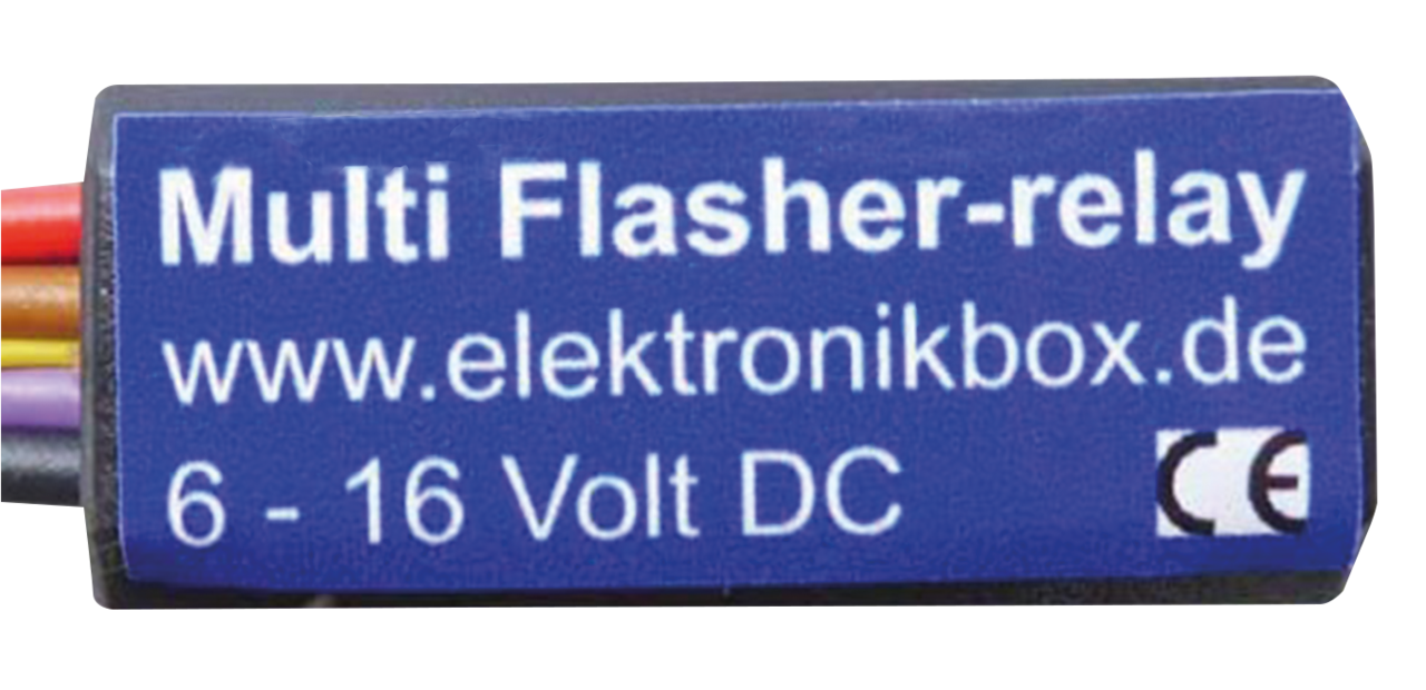 Axel Joost Elektronik Mini Elektronic Turn Signal Flasher – Electric & Light