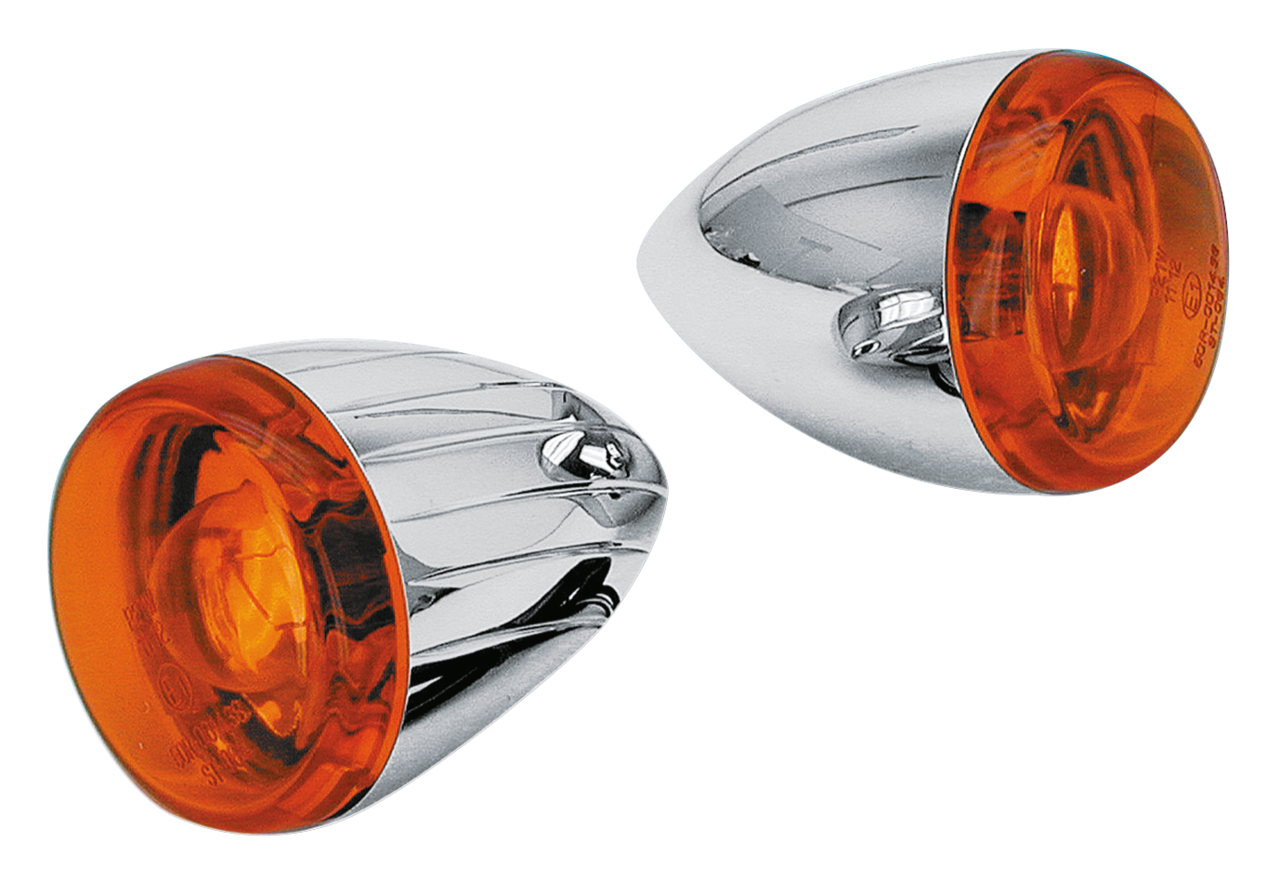 Zodiac Deuce Style Bullet Turn Signals – Electric & Light