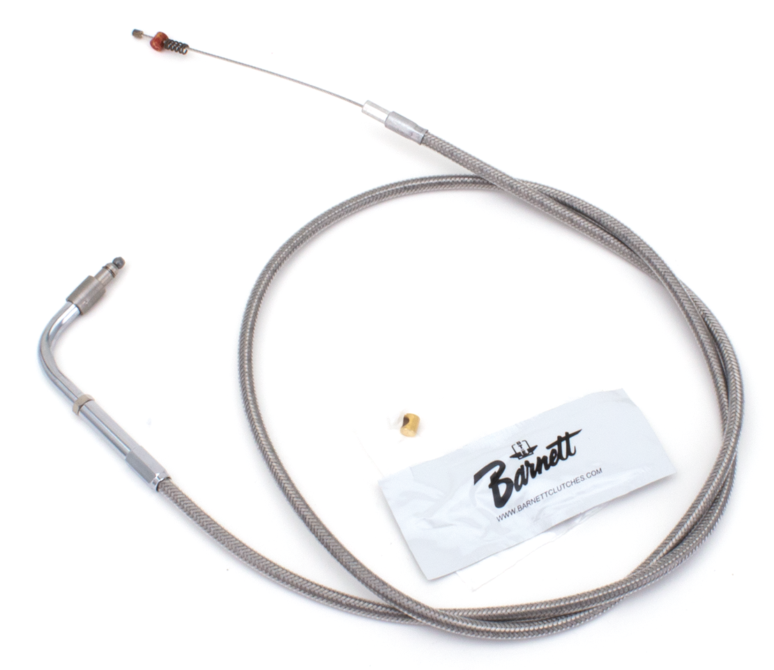 Barnett Clutches & Cables T04 - Throttle & Idle Cable 1996-2015 Softail, 1996-2017 Dyna, 1996-2001 Carburetor Equipped Touring & 2007 to Present Sportster – Control Cables & Hydraulic Lines