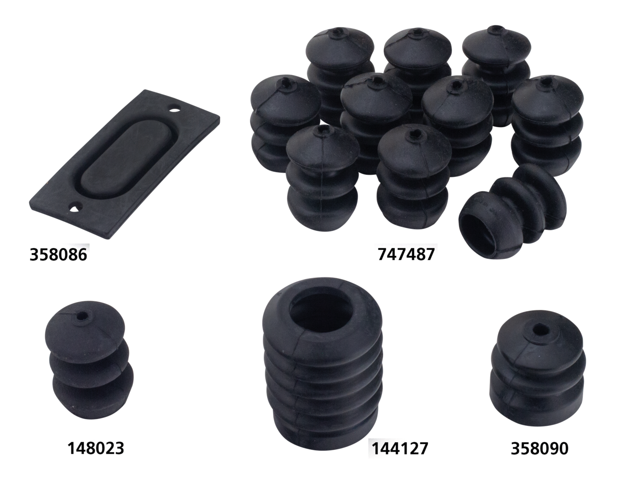 Cycle Pro LLC Rear Brake Master Cylinder Cap & Dust Seals – Foot Control