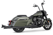 Freedom Performance Exhaust Sharktail True Duals for Indian Powerplus & Thunderstroke