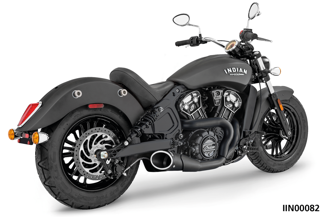 Freedom Performance Exhaust Shorty 2-INTO-1 for Indian Scout
