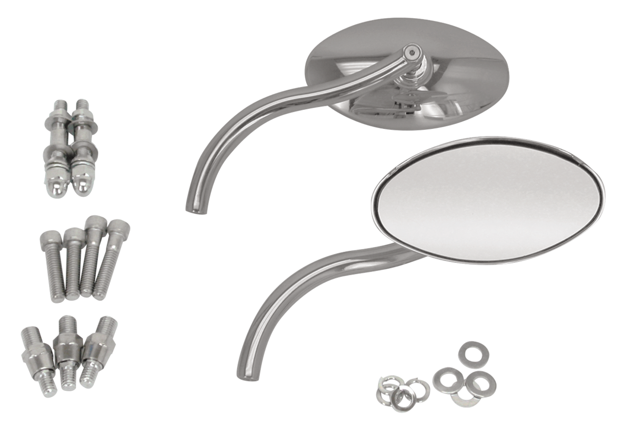 Zodiac Merlin Style Cat Eye Mirror – Handlebar