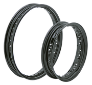 Zodiac Black Powder Coated Rims – Wheel & Tire