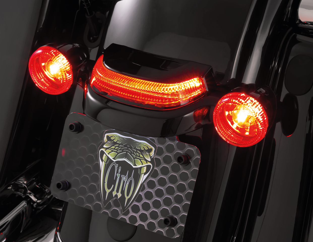 Ciro Crown Taillight for Touring – Electric & Light