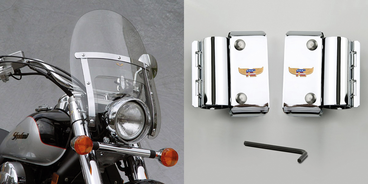 National Cycle Narrow Frame Heavy Duty Windshields