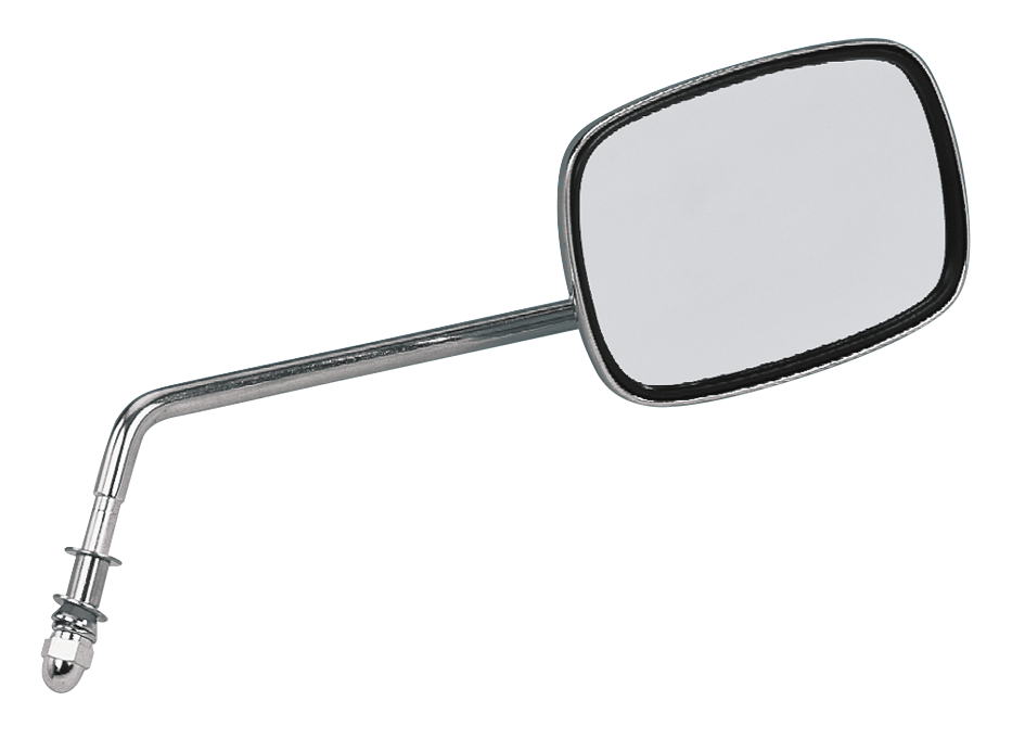 Zodiac One Piece Die-Cast Chrome Mirrors – Handlebar