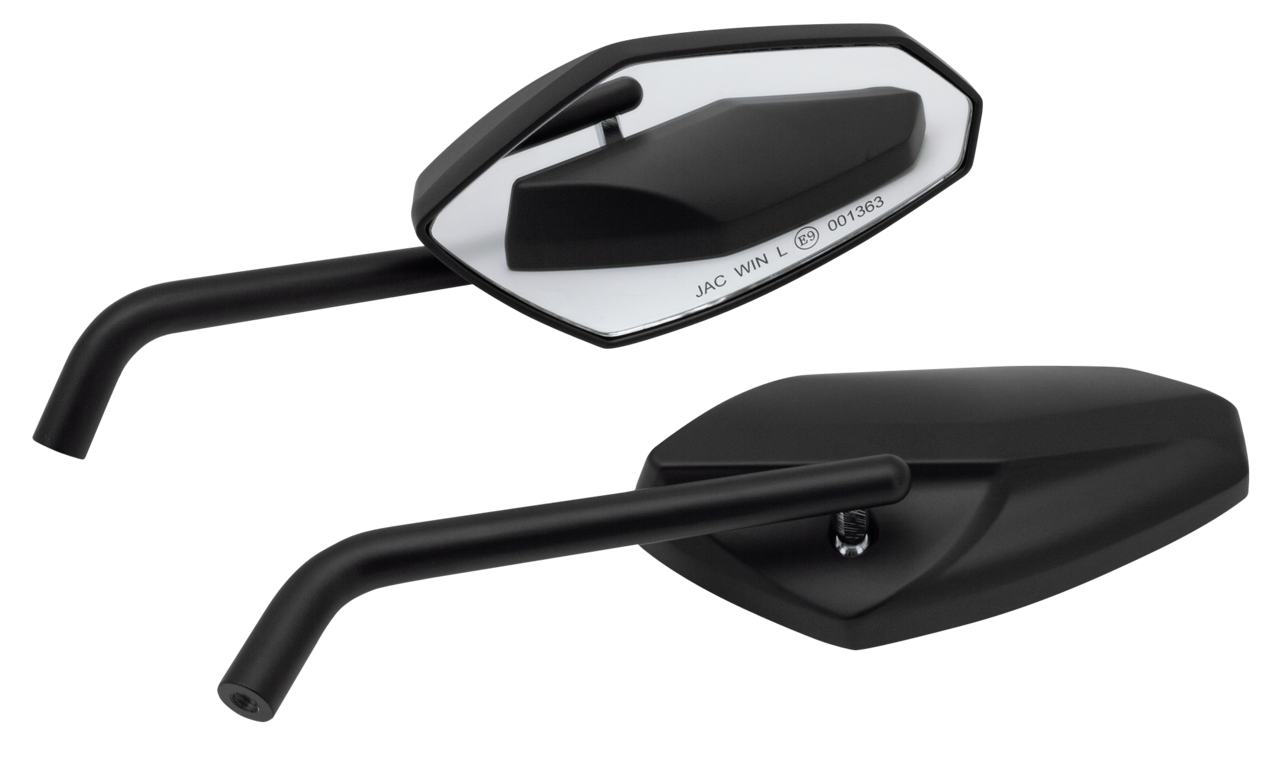 Zodiac Genuine Zodiac E-Approved Street Rod Mirrors – Handlebar