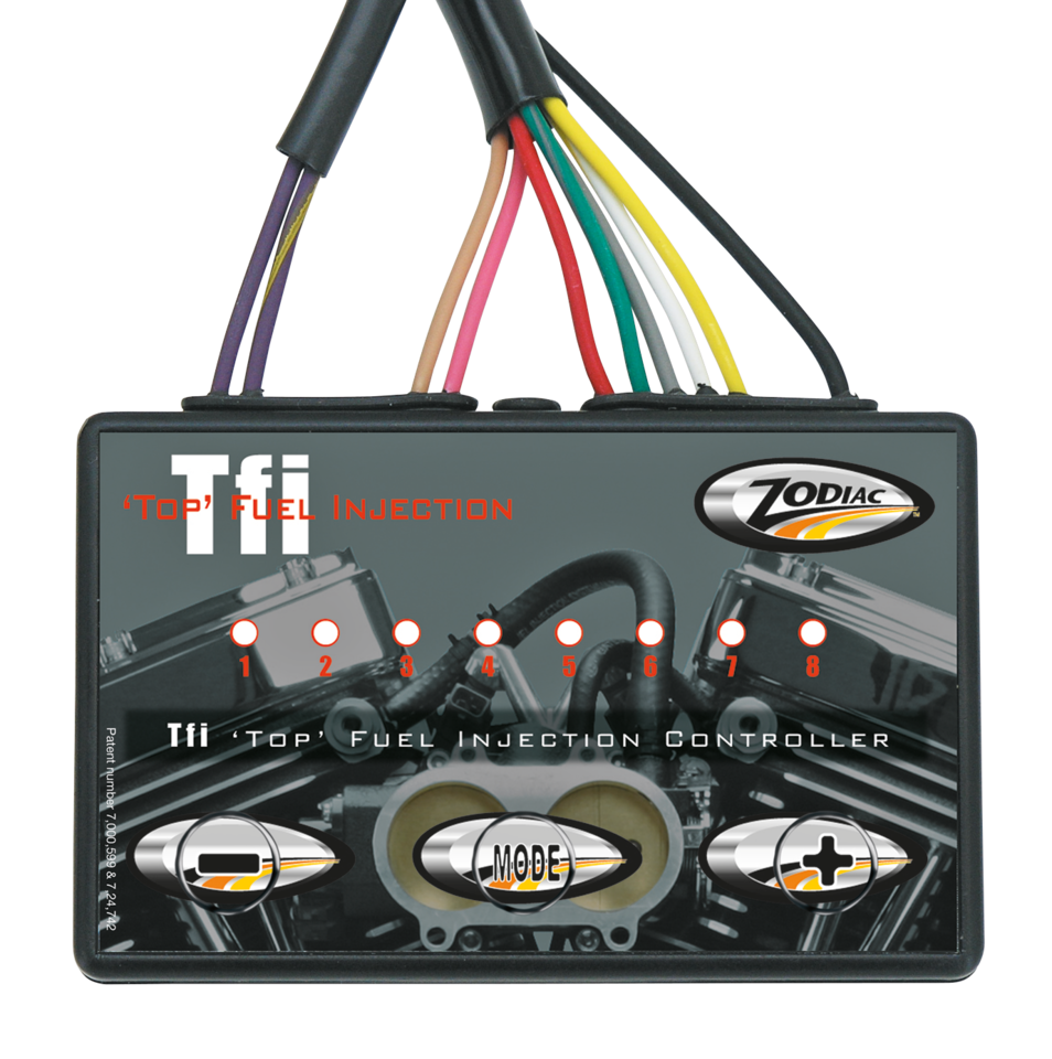 Zodiac Tfi Zodiac's Adjustable Fuel Injection Tuner for Harley – Intake