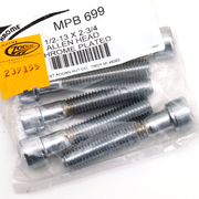 Midwest Acorn Nut Company Chrome Plated 1/2'' Unc Allen Head Screw Assortment – Hardware