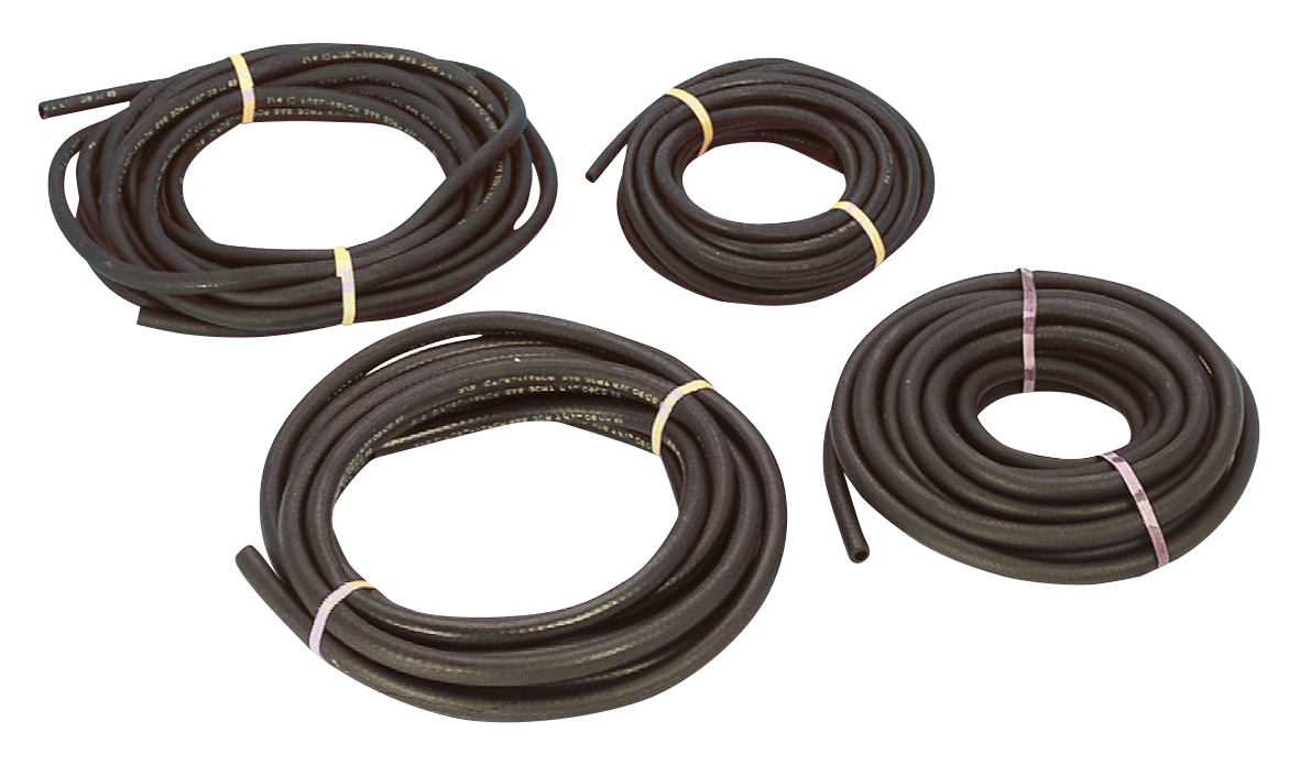 V-Twin Black Neoprene Oil Fuel Line – Gas- & Oil Tank