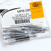 Midwest Acorn Nut Company Chrome Plated Allen Head Screws Assortment Knurled – Hardware