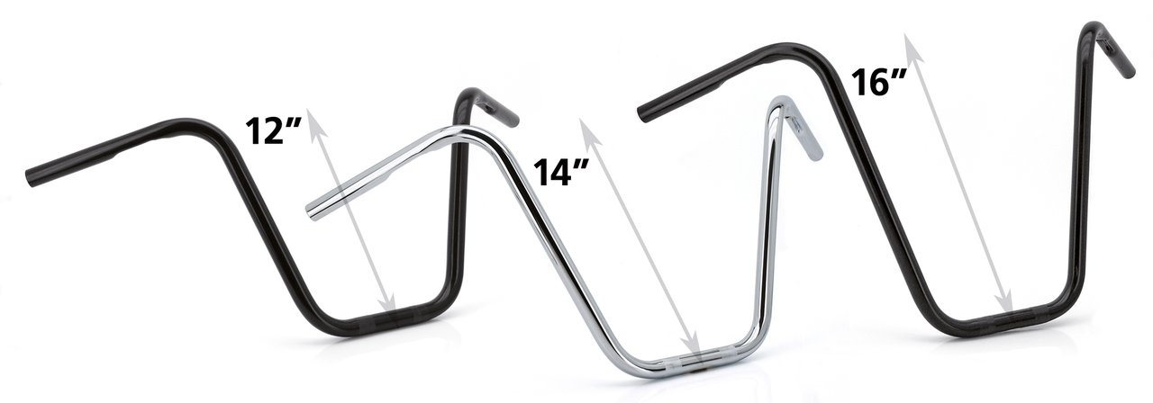 Burly Narrow Ape Hangers for One Inch Diameter Risers – Handlebar