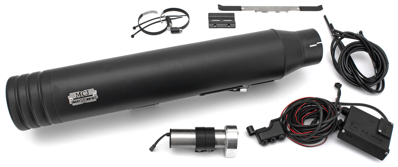 Mcj Adjustable Mufflers for Milwaukee Eight Softail – Exhaust