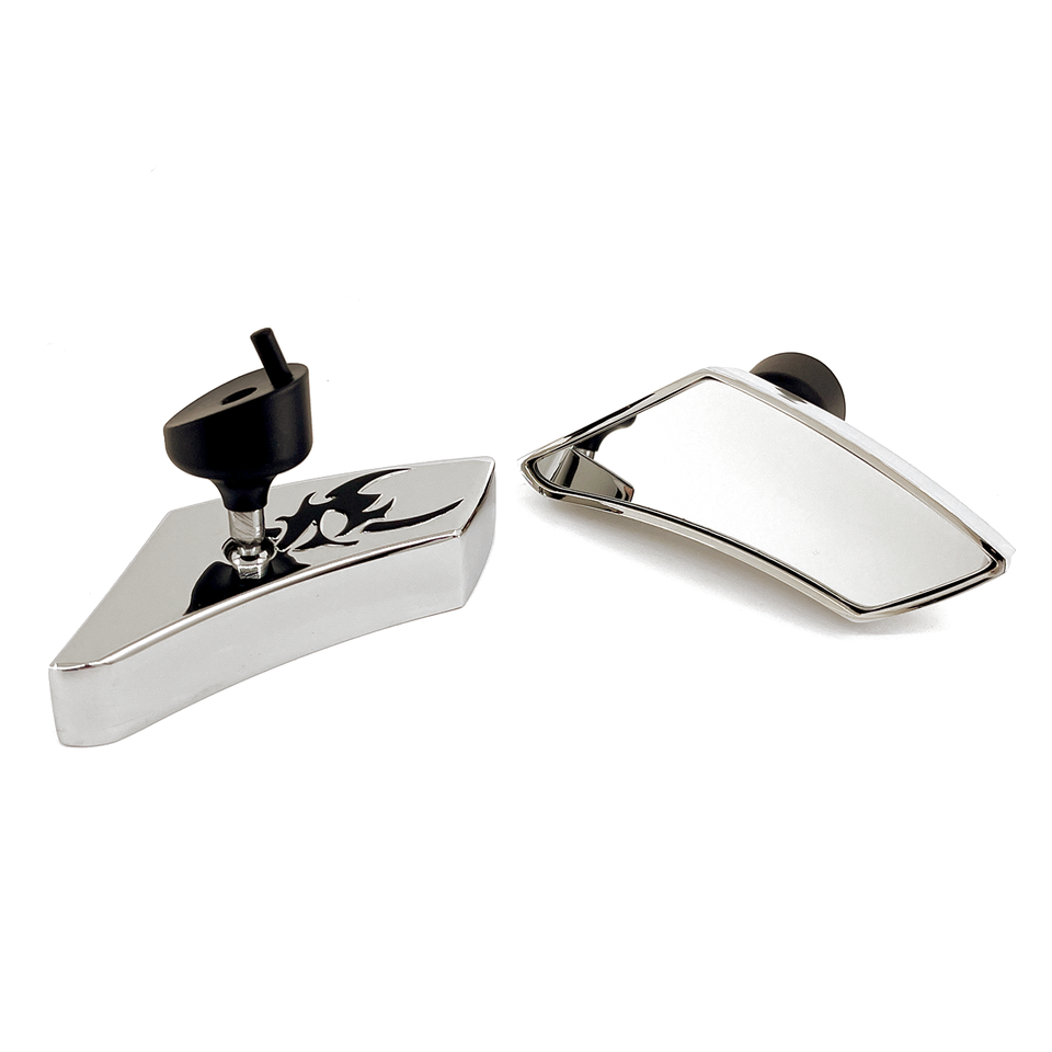 Zodiac Fusion Mirrors for Dresser Models – Handlebar