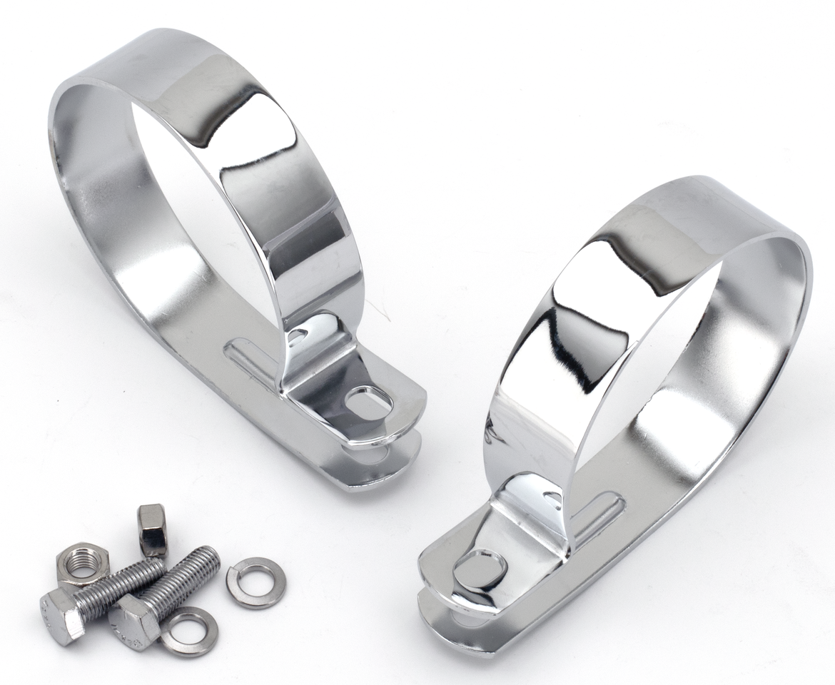 V-Twin P-Style Muffler Clamp – Exhaust