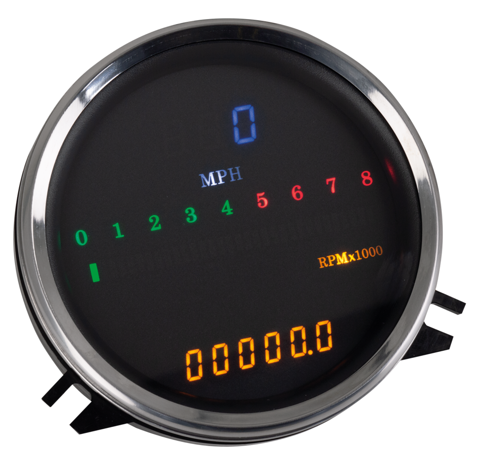 Zodiac Stealth Digital Speedo Tacho – Gauges & Dashes