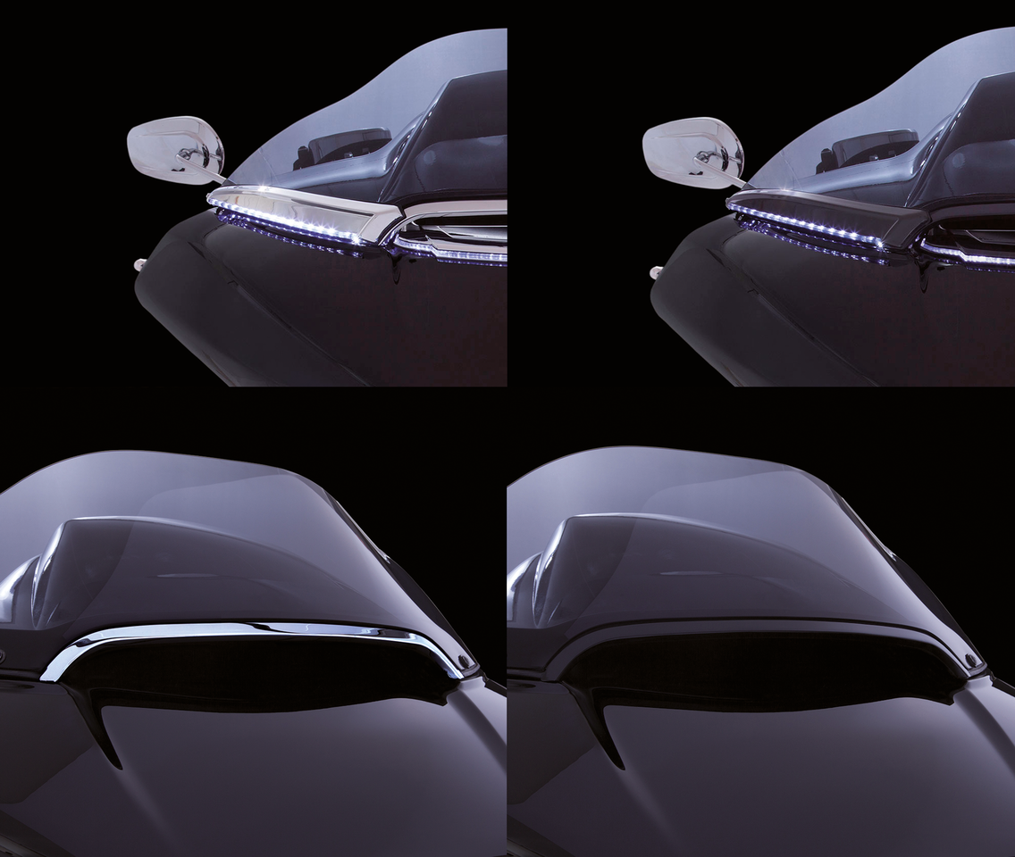 Ciro Windshield Trims for Road Glide