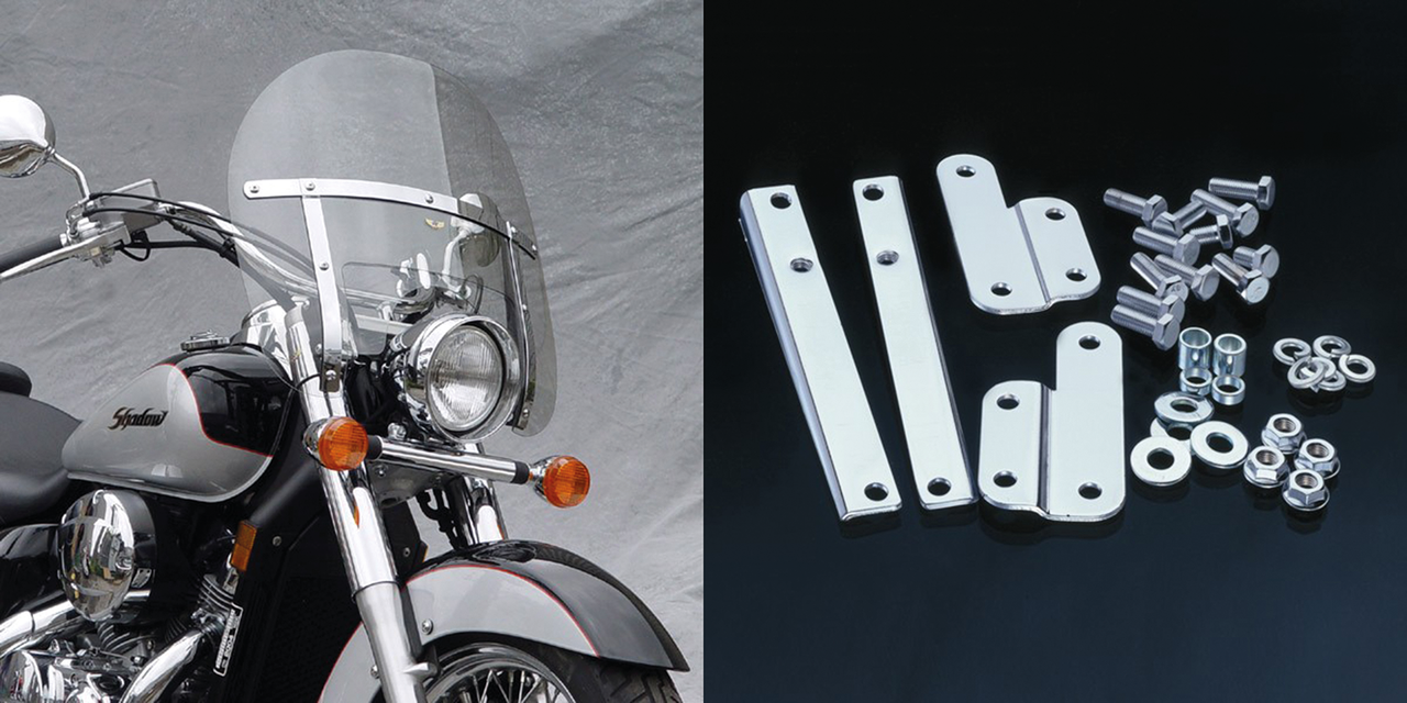 National Cycle Chopped Heavy-Duty Windshield