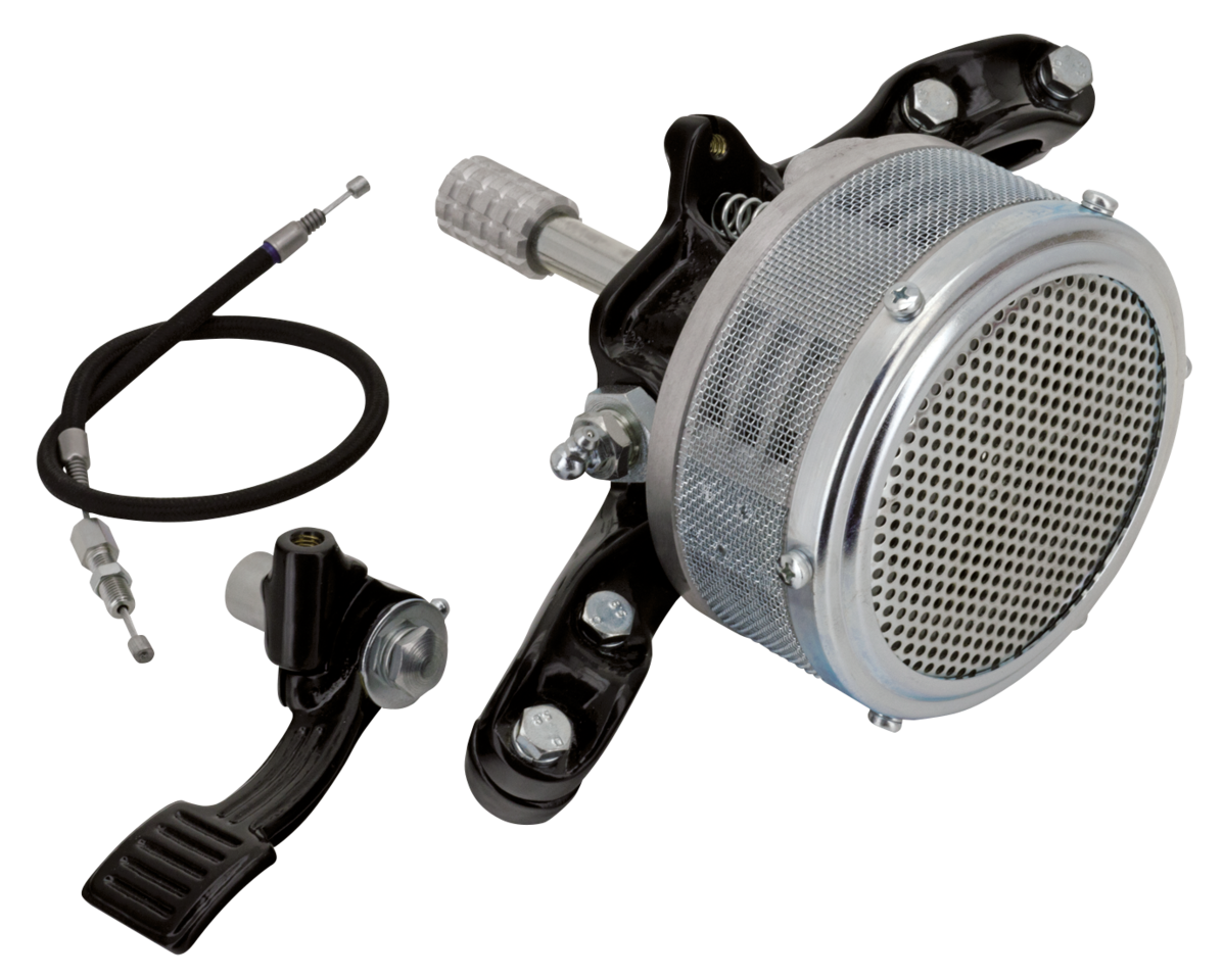 Samwel Supplies 1936 Style Rear Wheel Sirens for Swingarm, Softail and Hardtail – Electric & Light