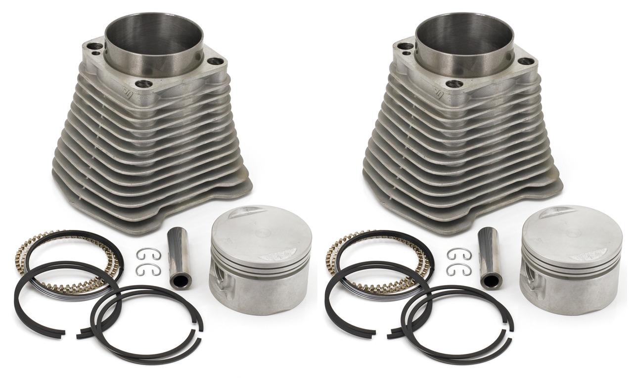 Zodiac Ready to Install Replacement Cylinder and Piston Kits for Evolution Big Twin and Sportster Engines